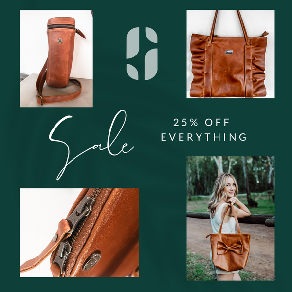 Flash Sale at Kubatana Leather! 25% OFF EVERYTHING!